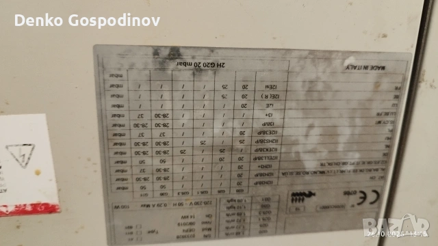 Пица пещ , фурна за пици на газ, снимка 6 - Обзавеждане за заведение - 55142223