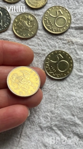 Монети от 10,20,50ст от 1999г с дефект , снимка 5 - Нумизматика и бонистика - 53982955