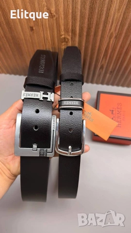 колани hermes Louis Vuitton Gucci Tommy Hilfiger от естествена кожа в кутия 
