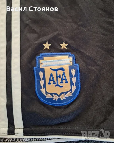 Аржентина / Argentina adidas World Cup 2010 home shorts - размер S, снимка 4 - Фен артикули - 55656692