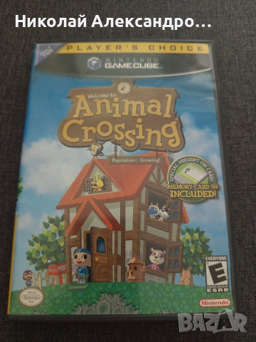 Animal Crossing Nintendo GameCube NTSC