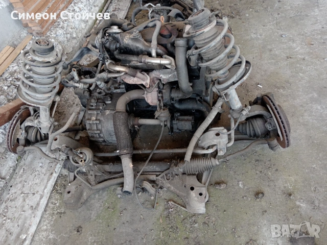 1.9TDI VW Sharan рейка полуоски спирачни дискове апарати преден  мост