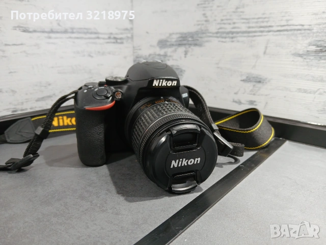 Nikon D3500 + 18-55mm VR – Като нов, под 7000 кадъра!, снимка 4 - Фотоапарати - 55009509