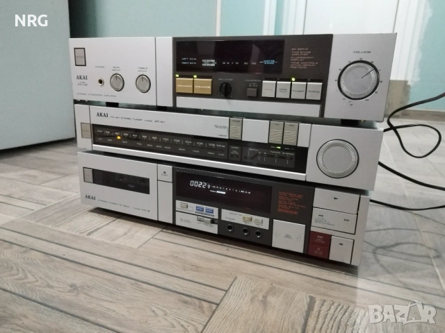 Akai аудио система - Тунер-Дек-Усилвател, снимка 8 - Аудиосистеми - 54370203