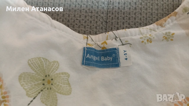 Детски спален чувал Angel baby (пролетно-есенен), снимка 3 - Спални чували за бебета и деца - 55283636