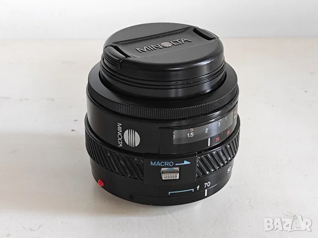 Обектив Minolta AF 35-70mm f/4 „The Little Beercan" за Minolta A/Sony A байонет, снимка 6 - Обективи и филтри - 55540763