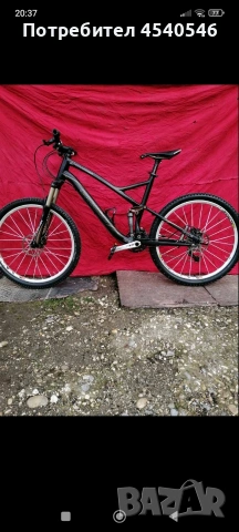 Карбоново планинско колело 