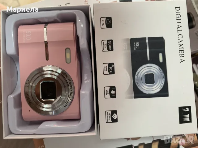 Компактен цифров фотоапарат 50MP 16X Zoom HD, снимка 8 - Фотоапарати - 55296979