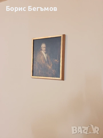 Портрет на Jacob Trip by Rembrandt, снимка 3 - Картини - 54437059