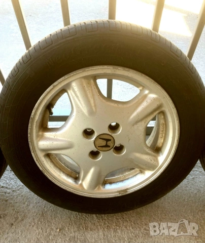 Алуминиеви джанти 15x5.5j/ET45/4x100/56.1 за honda jazz 2008-2015г., снимка 5 - Гуми и джанти - 54693150