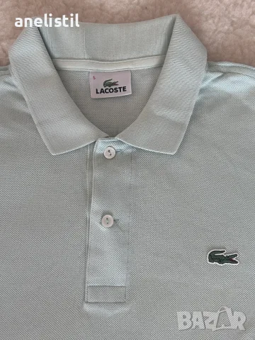 Мъжка поло тениска Lacoste – 100% памук, размер 5, снимка 2 - Тениски - 55665603