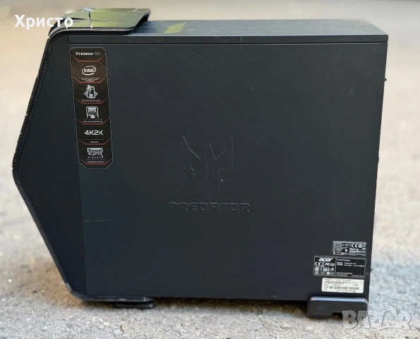 Гейминг компютър Acer Predator G3-710, i7-6700, GTX 950, 8GB RAM, SSD 120GB + HDD 1TB , снимка 5 - Геймърски - 54976343