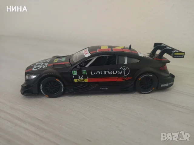 Метална количка Mercedes AMG C63 DTM !!!, снимка 5 - Колекции - 55666450