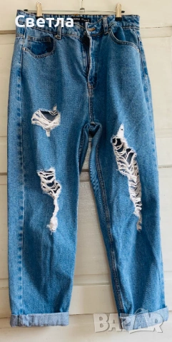 Bershka,ZARA,CROPP,PULL&BEER,SHEIN-S/XS/L-Къси 8бр.+1бр. дълги дънкови панталонки-незавършен подгъв, снимка 4 - Къси панталони и бермуди - 54204639