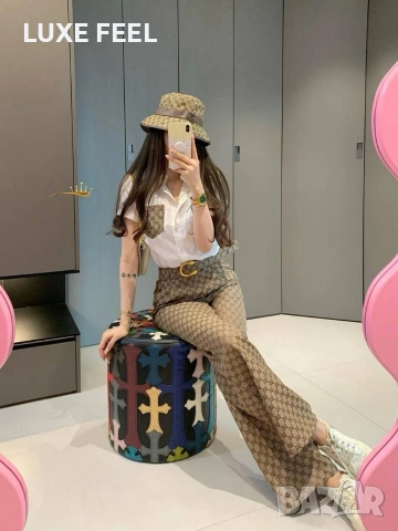 Gucci 🤎Панталон + Риза + Колан 