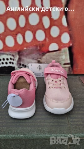 Английски детски маратонки с Мини Маус, снимка 7 - Детски маратонки - 54291297