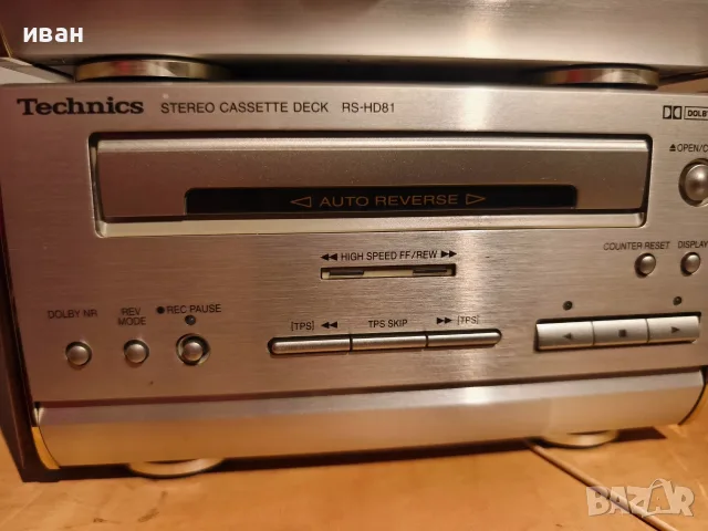 TECHNICS RS-HD81 касетен дек