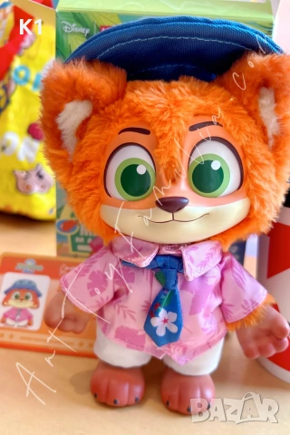 Плюшена играчка Zootropolis 2, Зоотрополис 20см ключодържател Zootopia/Зоотопия/Ник Уайлд/Джуди Хопс, снимка 11 - Плюшени играчки - 54071325