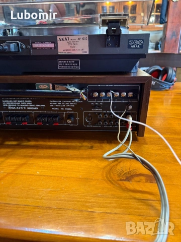 Ресивър SCOTT и грамофон AKAI, снимка 6 - Ресийвъри, усилватели, смесителни пултове - 54142370