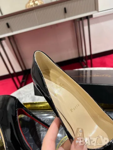 Christian Louboutin So Kate Patent Pumps – Black, снимка 5 - Дамски обувки на ток - 55417793