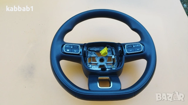 Mултифункционален кожен волан за автомобили Citroën 2016-2017г. Citroën C3 IIICitroën C3 Aircross, снимка 16 - Части - 55143273