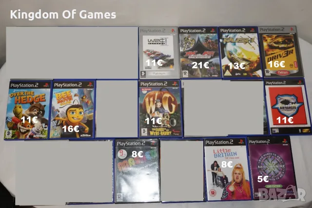 Игри за PS2 Sonic Mega Collection Plus/NFS Carbon/LA RUSH/MX VS ATV/Shrek SuperSlam/Bee/Air Ranger/