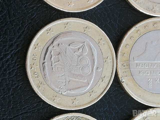 6 монети от 1 евро различни, снимка 4 - Нумизматика и бонистика - 50436123