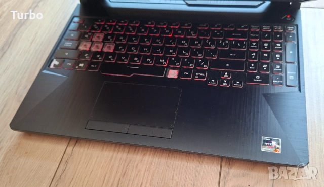 15.6' 144hz Asus TUF Ryzen 7 5800H/RTX 3060 6GB GDDR6/16GB/1TB SSD, снимка 7 - Лаптопи за игри - 54610060
