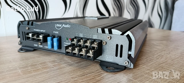 Усилвател Mac Audio MPX 4000, снимка 3 - Ресийвъри, усилватели, смесителни пултове - 54244087