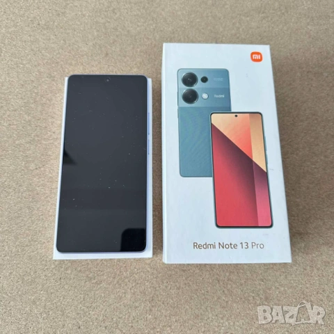 • Промо: Телефон Redmi Note 13 Pro Purple 8GB RAM/256GB/Като Нов/ДДС Фактура