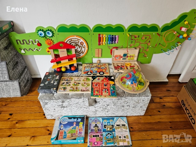 Детски образователни играчки Viga, Djeco, Jarod, Goki, Mouling Roty, Hape, Eichhorn
