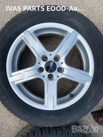 Джанти 16” Toyota Urban cruiser,5x100 със зимни гуми , снимка 5 - Гуми и джанти - 55031282