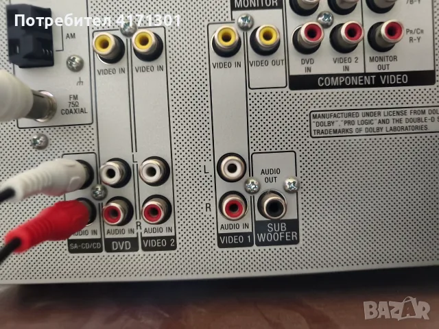 Продавам 5+1 ресивър домашно кино SONY STR k 780, снимка 13 - Ресийвъри, усилватели, смесителни пултове - 55665303