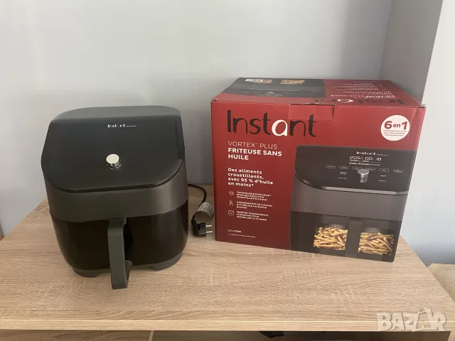 Air Fryer Instant Vortex PLUS ClearCook 5.7 + Гаранция