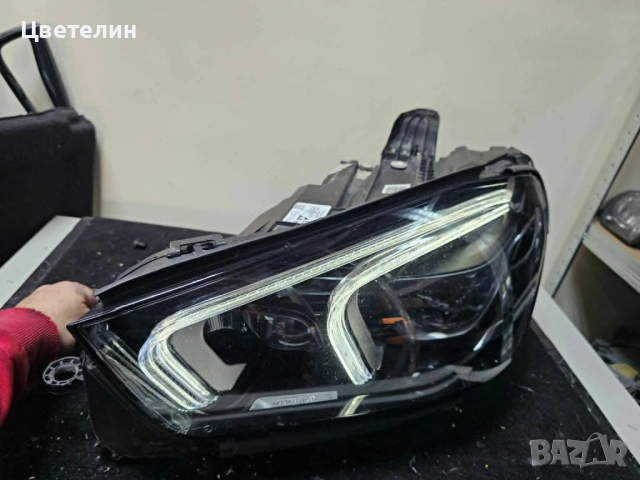 Ляв фар Mercedes GLE W167 Multibeam lqv far мерцедес 167 мултибим, снимка 7 - Части - 54429881