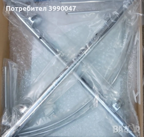 Нова ъглова етажерка за баня 2 нива, снимка 3 - Етажерки - 54879617