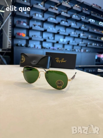 очила с черен обикновен калъф с ув защита ray ban 