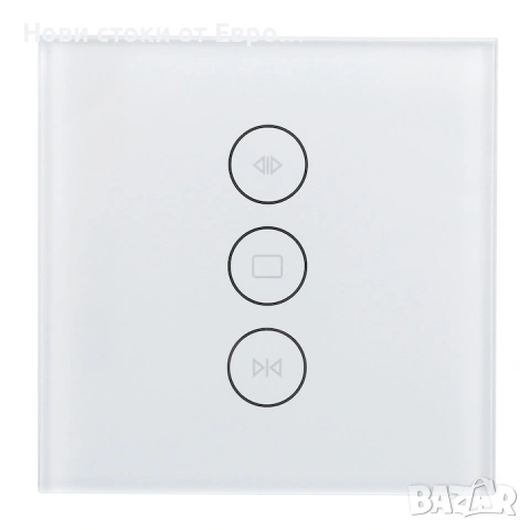 WiFi Smart Switch, Longziming,Гласово управление,Таймер,Бял