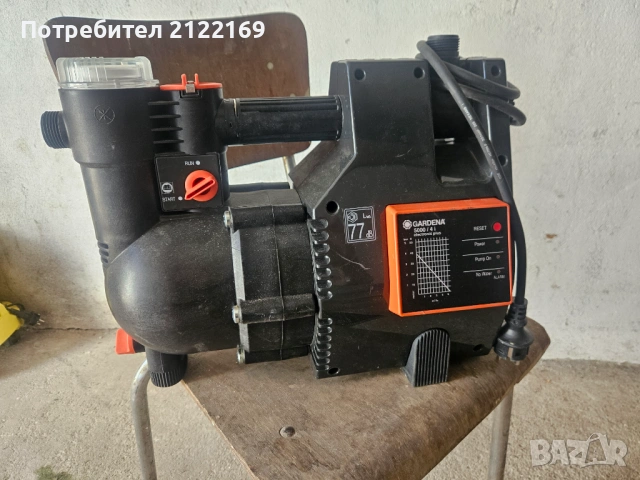 Хидрофорна помпя GARDENA 5000/4i, снимка 10 - Градинска техника - 54903963