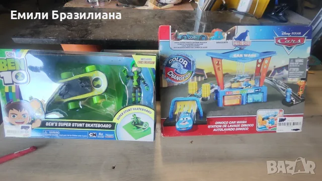 Два комплетка играчки на BEN10 +Disney Cars - ТОП ЦЕНА