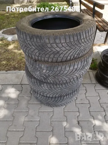Продавам зимни гуми BRIDGESTONE BLIZZAK LM005 215/60/16 DOT 2422