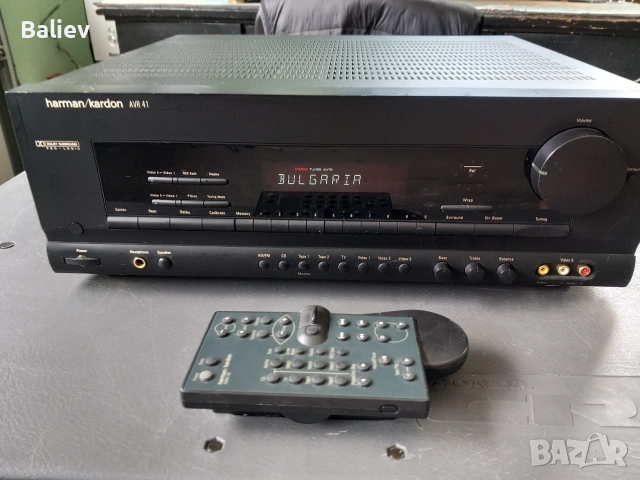 HARMAN KARDON AVR 41 и AVR 41 RC, снимка 8 - Ресийвъри, усилватели, смесителни пултове - 55023767