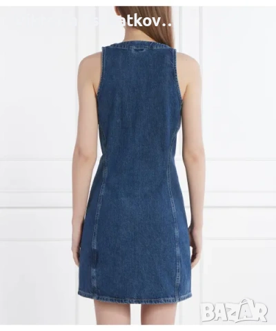 Дънкова рокля Calvin Klein Jeans J20J223431 – Размер S – Отлично състояние, снимка 2 - Рокли - 55280634