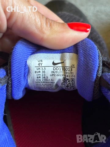 Два чифта маратонки, Puma и Nike, 36 размер, снимка 6 - Детски маратонки - 54547943