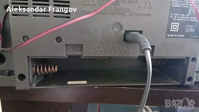 SONY CFS - 5000 L Made in Japan , снимка 9 - Радиокасетофони, транзистори - 55448409
