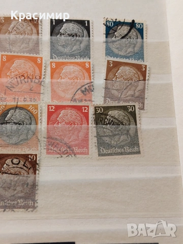 DEUTSCHES REICH , снимка 14 - Филателия - 54979341