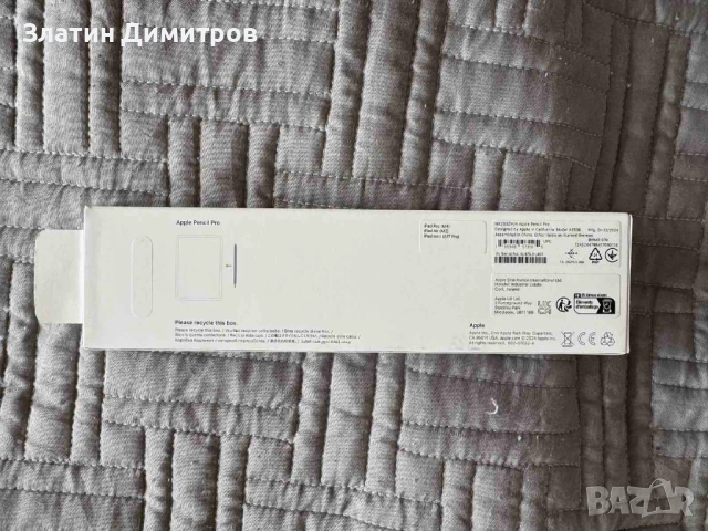 Apple Pencil Pro писалка, снимка 4 - Аксесоари за Apple - 54773166