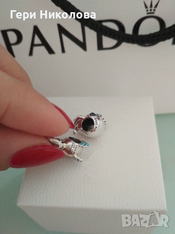 Сребърен талисман PANDORA S925 ALE +КУТИЯ, снимка 2 - Колиета, медальони, синджири - 55289546