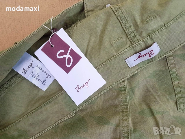 8XL и гигант Нови дънки Sheego(зелен) , снимка 4 - Къси панталони и бермуди - 55053396
