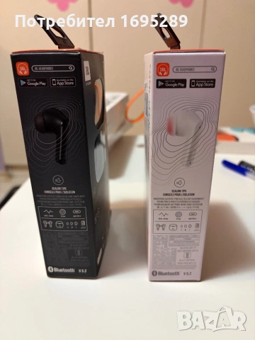 JBL TUNE FLEX-ОРИГИНАЛНИ 2 КОМПЛЕКТА(БЕЛИ И ЧЕРНИ), снимка 2 - Bluetooth слушалки - 54905378